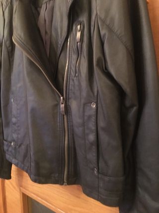 Cazadora Biker Chica Negra