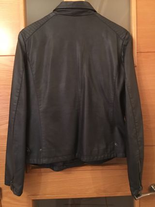 Cazadora Biker Chica Negra