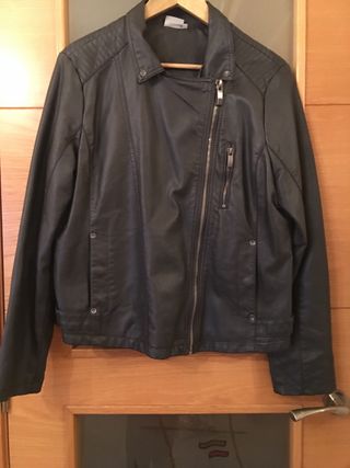 Cazadora Biker Chica Negra