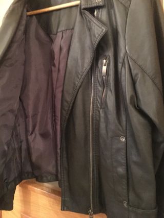 Cazadora Biker Chica Negra