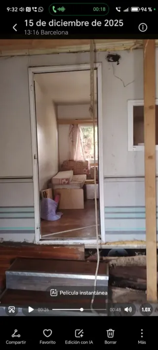 mobil home me han robado las ventanas y la puerta