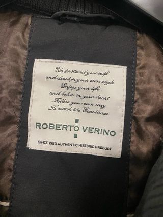 Chaqueta Roberto Verino Hombre Negra