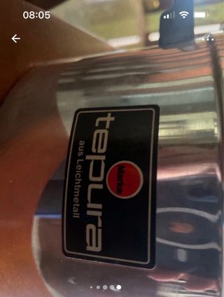 Pentola a pressione Tepura rossa