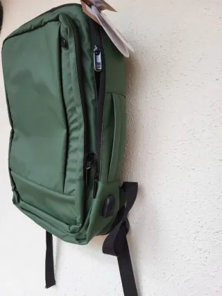 Mochila verde