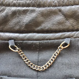 Cazadora de Piel Genuina Mango Genuine Leather