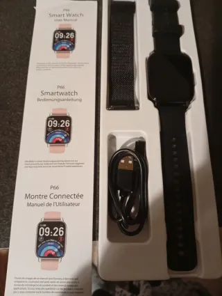 Smartwatch Popglory P66 Nero