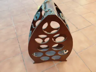 Botellero madera 10 botellas