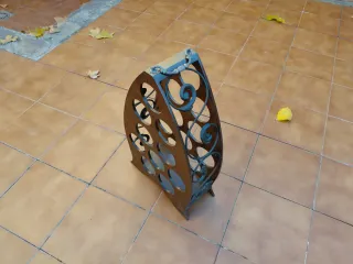 Botellero madera 10 botellas