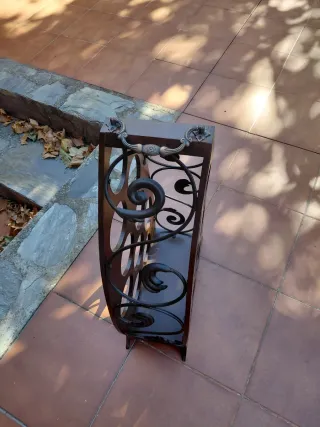 Botellero madera 10 botellas