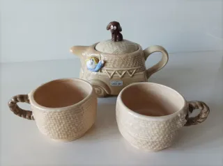 Tetera Kato Kogei cerámica completa