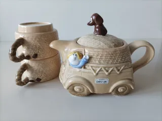 Tetera Kato Kogei cerámica completa