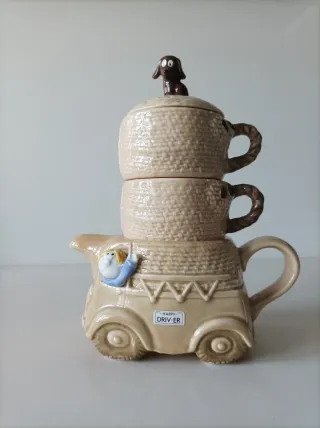 Tetera Kato Kogei cerámica completa