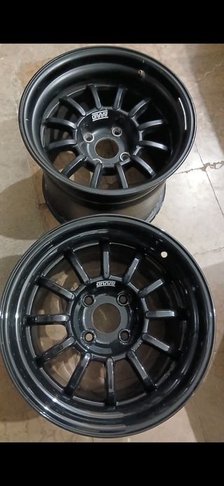 Llantas Braid CM+ demon car silver car 4x100