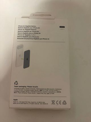 Batería iPhone 17 Air MagSafe Apple