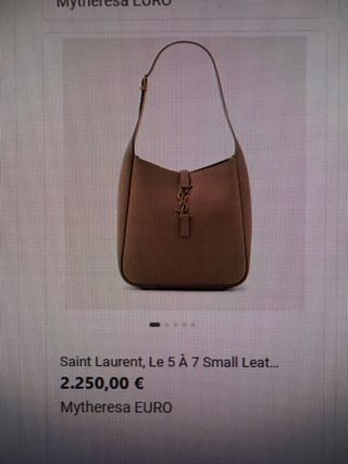 Borsa Yves Saint Laurent marrone