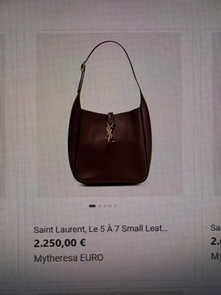 Borsa Yves Saint Laurent marrone