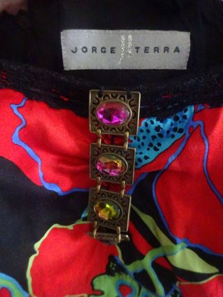 Vestido Fiesta Jorge Terra Talla 38