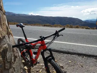 Bicicleta Orbea Naranja Full Suspension