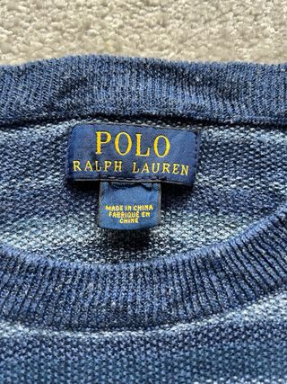 Jersey Polo Ralph Lauren Azul
