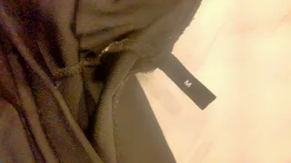 Leggings negros con detalle de malla