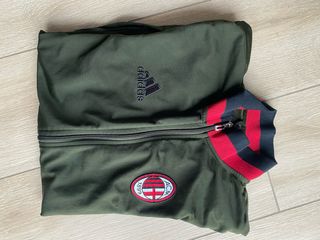 Felpa AC Milan Adidas Verde Rossa
