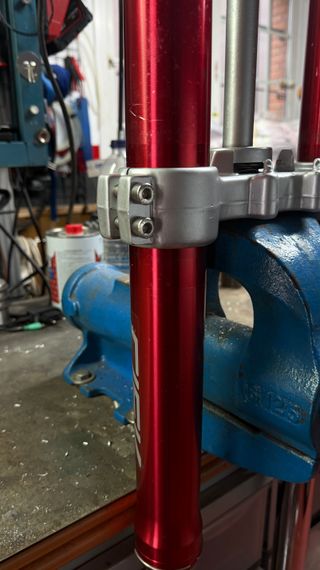 Horquilla Rieju MRT Trophy Roja Completa