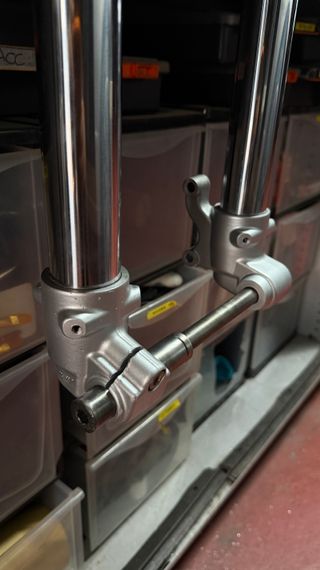 Horquilla Rieju MRT Trophy Roja Completa