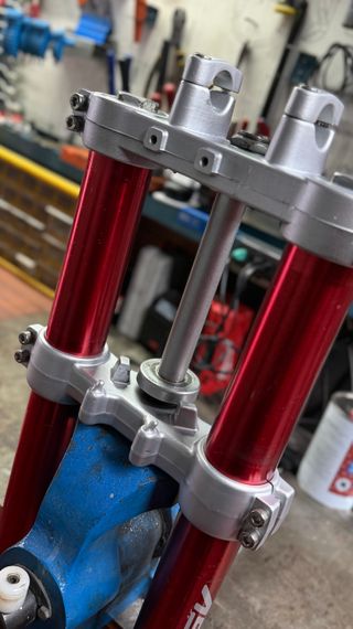 Horquilla Rieju MRT Trophy Roja Completa