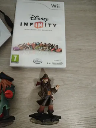 Lote Disney Infinity Figuras y Base Wii