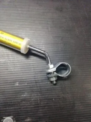 espejo con portacedulas Guzzi, iso, lube, roa...