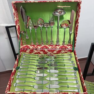 Cubertería Magefesa Inox 18-10 Completa, 130piezas