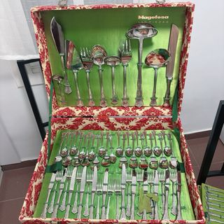 Cubertería Magefesa Inox 18-10 Completa, 130piezas