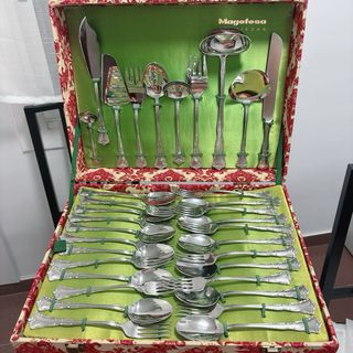 Cubertería Magefesa Inox 18-10 Completa, 130piezas