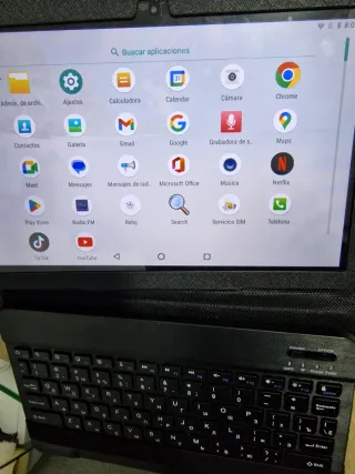 Tablet 10 con Teclado Negro y lápiz ✏️