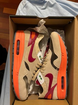 Zapatillas Nike Air Max Beige y Naranja