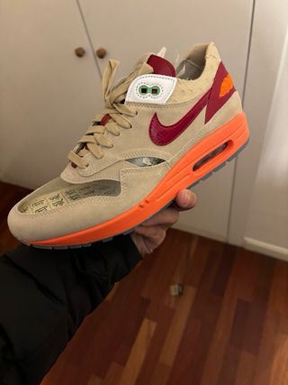 Zapatillas Nike Air Max Beige y Naranja