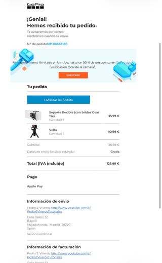 GoPro Hero 13 Black + SD 128GB + Volta + Macro...