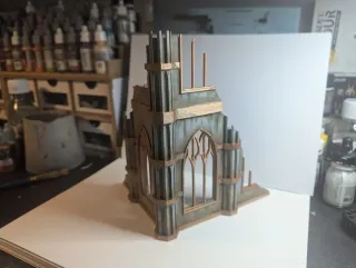 Terreno Warhammer 40k 28mm Ruina Gótica