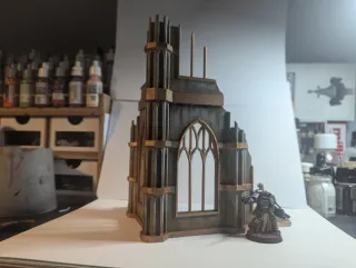 Terreno Warhammer 40k 28mm Ruina Gótica