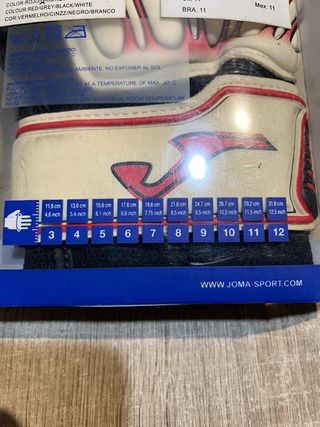 Guantes Portero Joma Thunderobolt T11 (29,2cm)