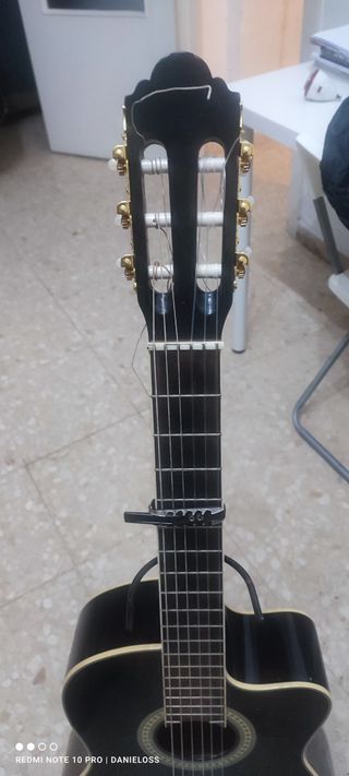 Guitarra Acústica Negra