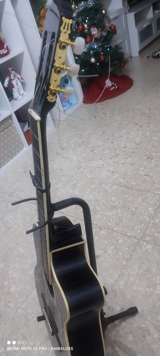 Guitarra Acústica Negra