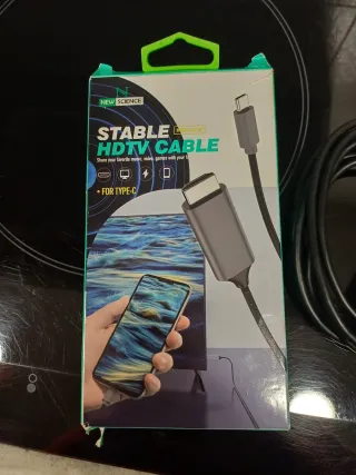 Cable HDMI a TV New Science HDTV a clavija C