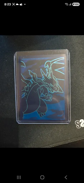 Mega Charizard X EX 130/94 Carta Pokémon Dorada