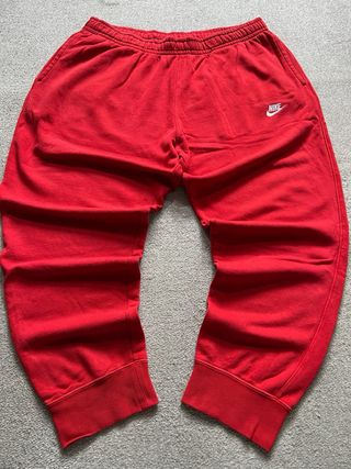 Pantalon de Chándal Jogger Nike Rojo