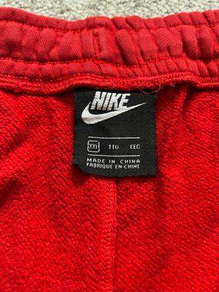 Pantalon de Chándal Jogger Nike Rojo