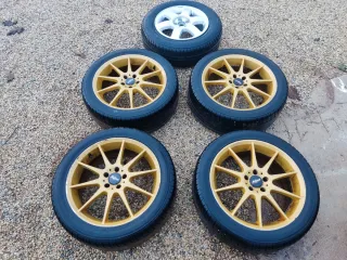 Llantas Audi A3 Doradas (4 unidades)
