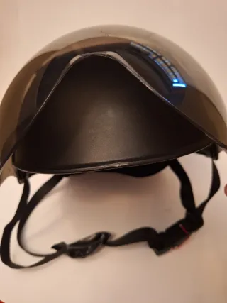 Casco Moto/Patinete Eléctrico Negro
