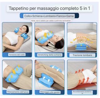 Tappetino Massaggiante Schiena Comrelax 3D