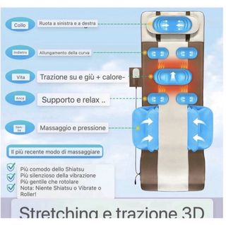 Tappetino Massaggiante Schiena Comrelax 3D